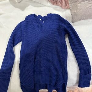 Royal blue sweater